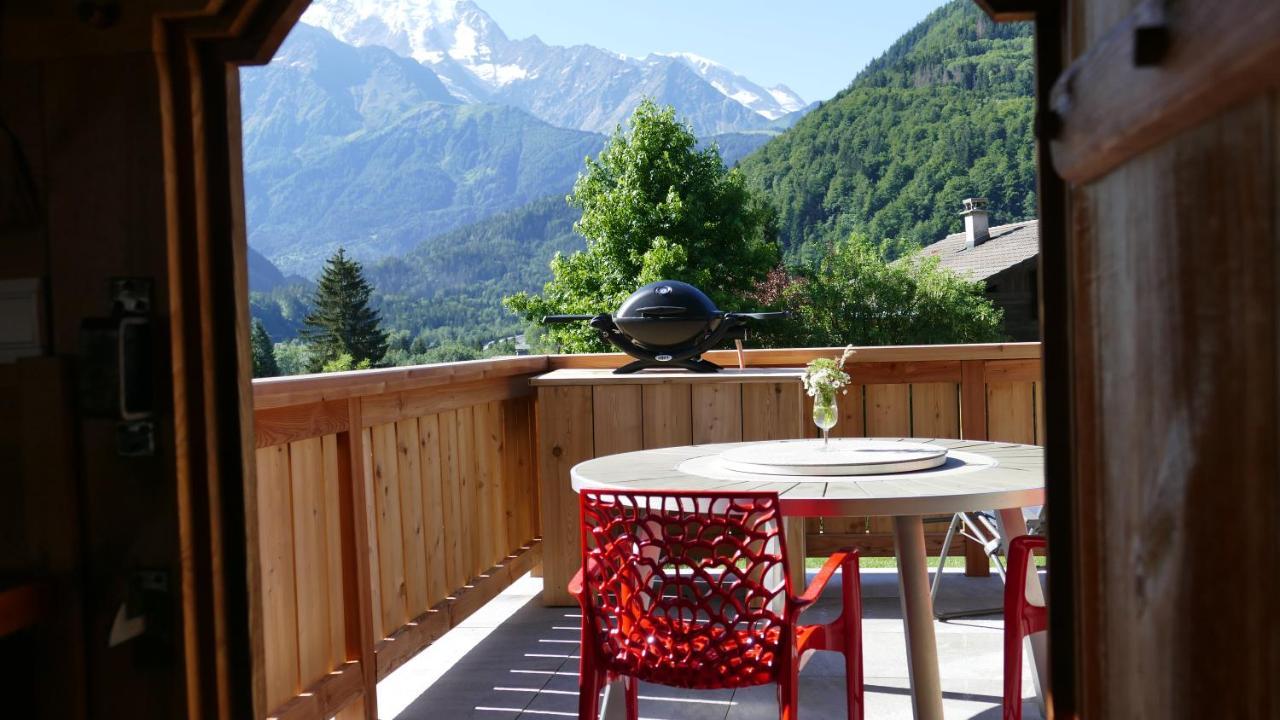 Chamonix Petit Chalet Cocooning Servoz Exteriör bild