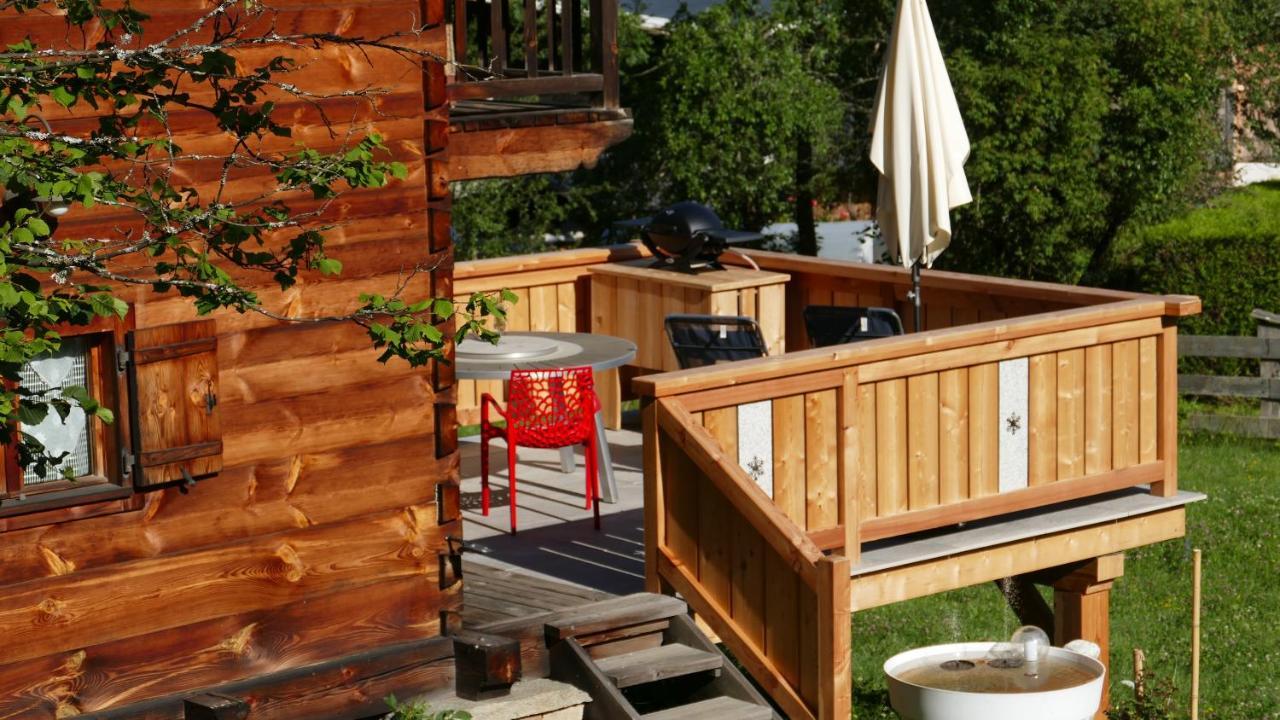 Chamonix Petit Chalet Cocooning Servoz Exteriör bild