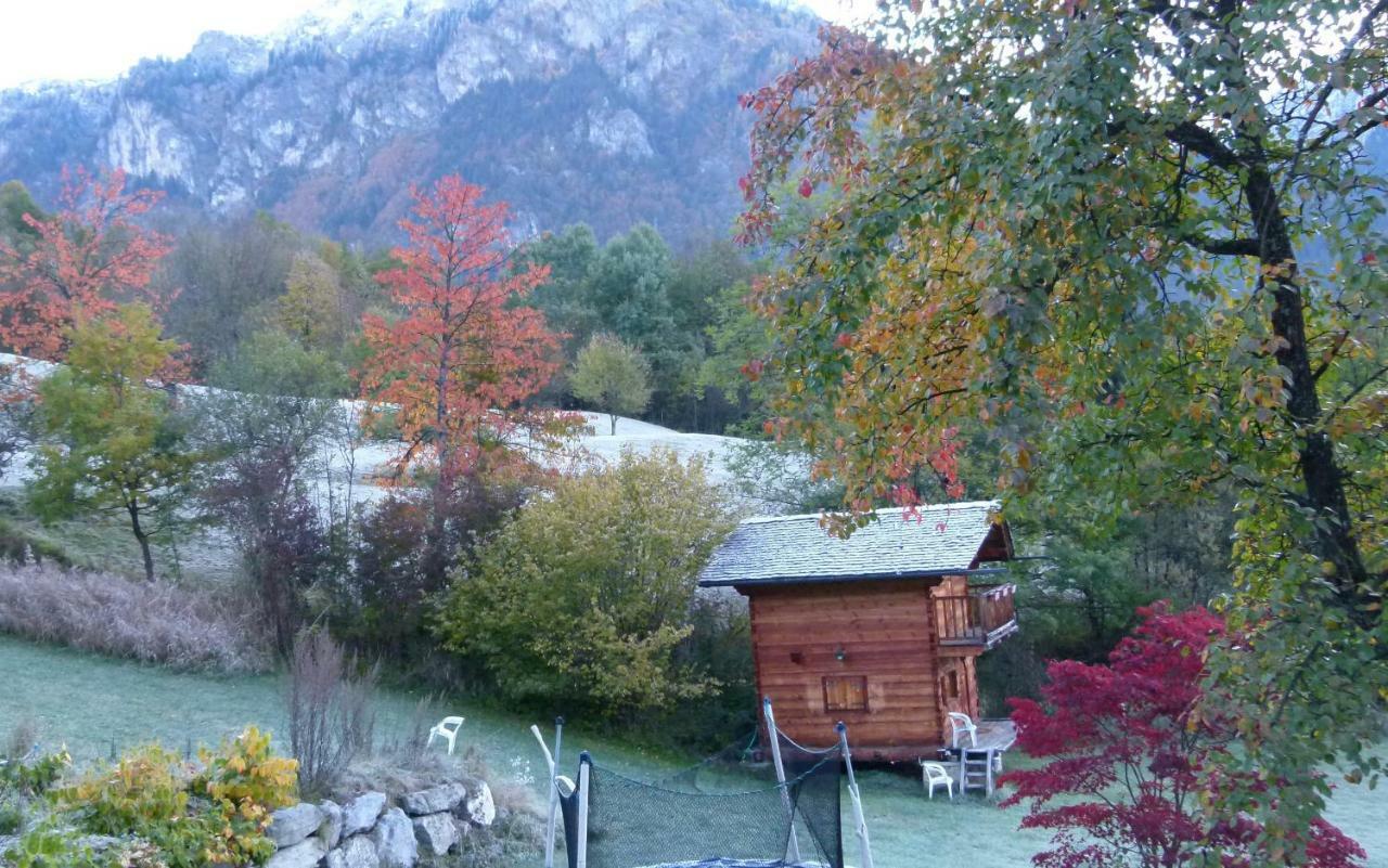 Chamonix Petit Chalet Cocooning Servoz Exteriör bild